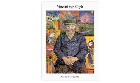 Vincent van Gogh's Portrait of Père Tanguy (1887), poster  PS068