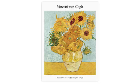 Vincent van Gogh's Vase with Twelve Sunflowers (1888–1889) , poster  PS073