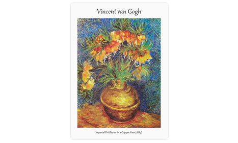 Vincent van Gogh's Imperial Fritillaries in a Copper Vase (1887) , poster  PS044