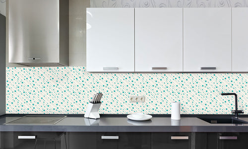 Paneli za kuhinje Diagonal dots -  Stakleni / PVC ploče / Pleksiglas -  sa printom za kuhinju, Zidne obloge PKU359