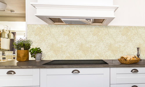 Paneli za kuhinje Seamless hand-drawn pattern -  Stakleni / PVC ploče / Pleksiglas -  sa printom za kuhinju, Zidne obloge PKU360