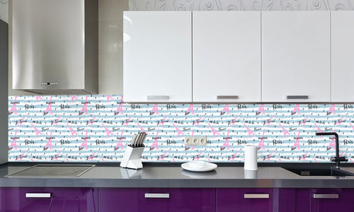 Paneli za kuhinje Paris seamless -  Stakleni / PVC ploče / Pleksiglas -  sa printom za kuhinju, Zidne obloge PKU374