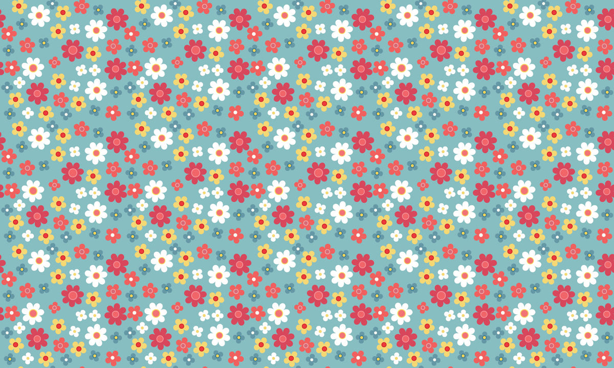 Paneli za kuhinje retro seamless patterns -  Stakleni / PVC ploče / Pleksiglas -  sa printom za kuhinju, Zidne obloge PKU357