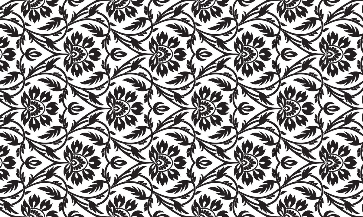 Paneli za kuhinje Floral seamless pattern -  Stakleni / PVC ploče / Pleksiglas -  sa printom za kuhinju, Zidne obloge PKU364