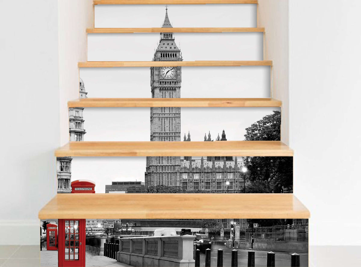 Red London - Naljepnice za stepenice NS017