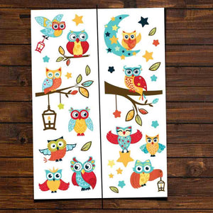 Zidne naljepnice  Sove, Owl - DWS008