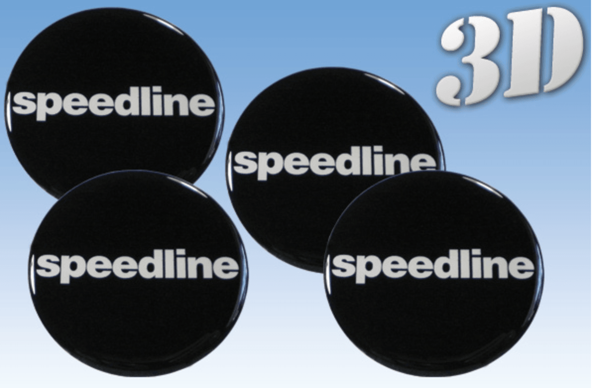 Speedline - 3D Naljepnice za felge