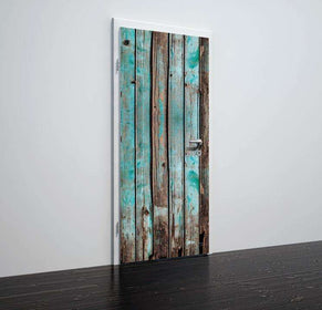 Tapete za vrata Rustical wooden doors- TA075