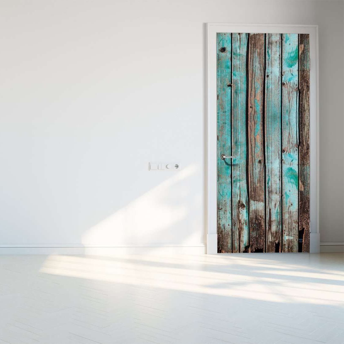Tapete za vrata Rustical wooden doors- TA075