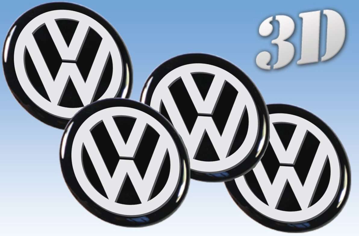 Volkswagen Gray- 3D Naljepnice za felge