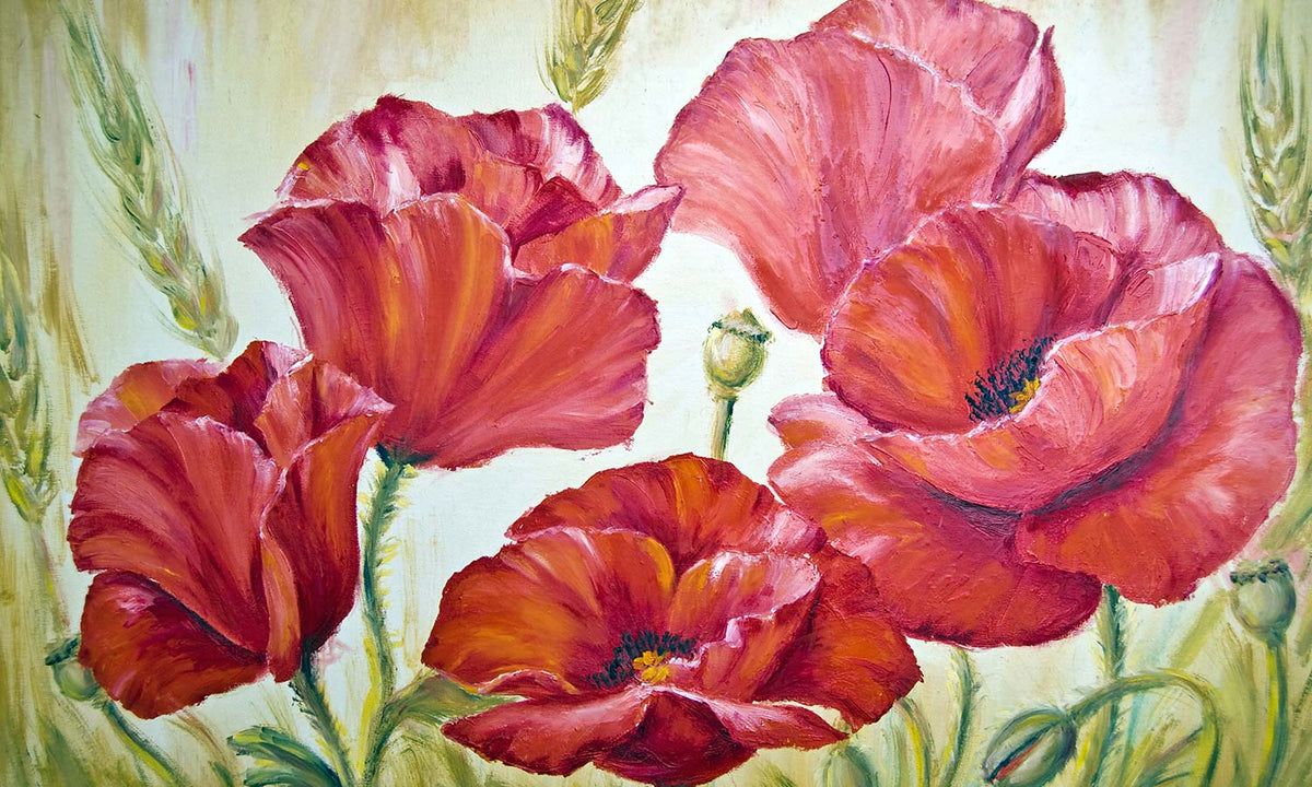 Slika za zid Poppies in wheat- AP146