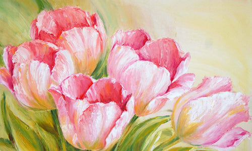 Slika za zid Oil Painting tulips - AP160