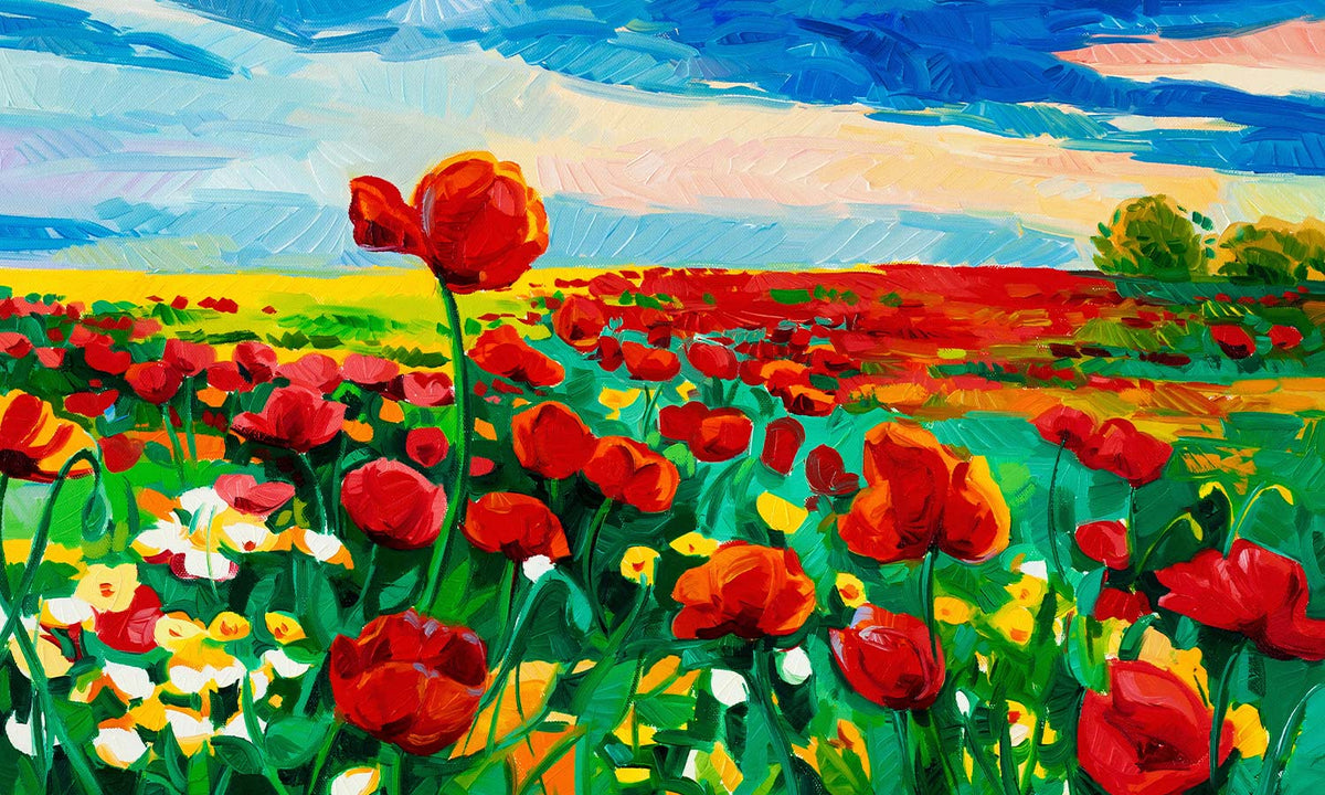 Slika za zid Poppy fields - AP144