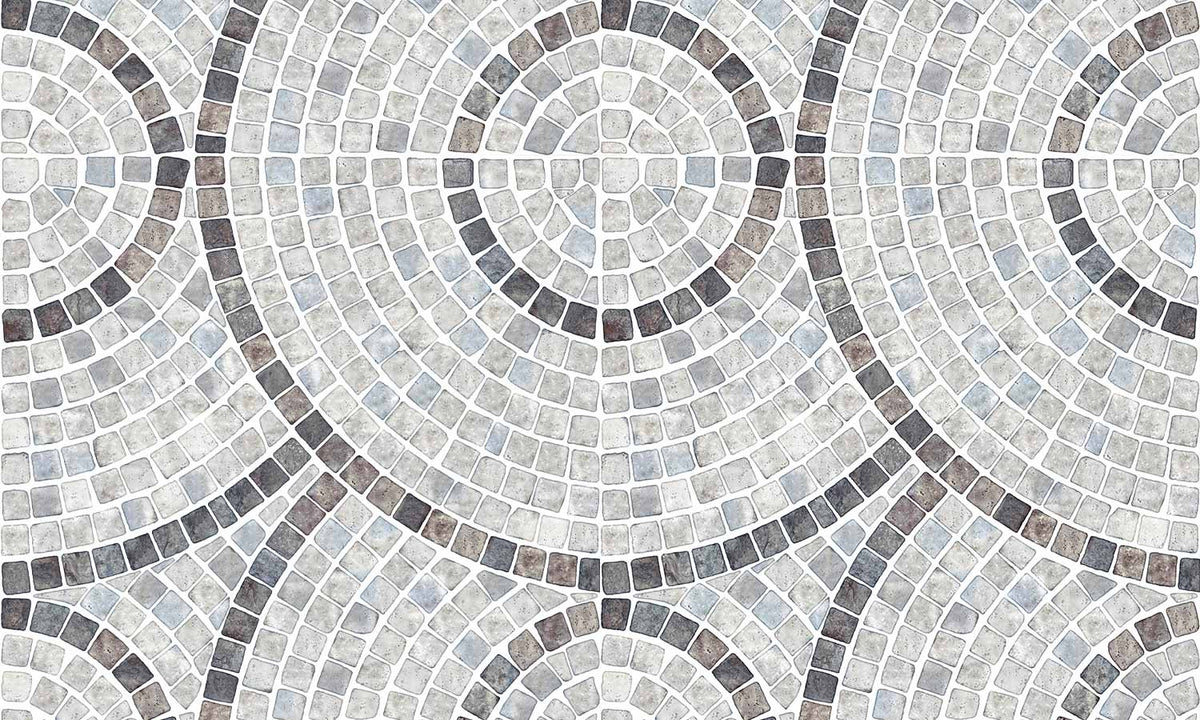 Zidne Tapete Bijeli mosaic SW618