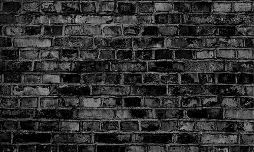 Zidne tapete Black brick wall SW031