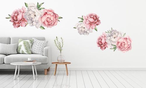 Zidne naljepnice Akvarel Ruže - 3D076