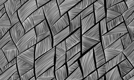 Zidne obloge panel Abstract linije - WA015