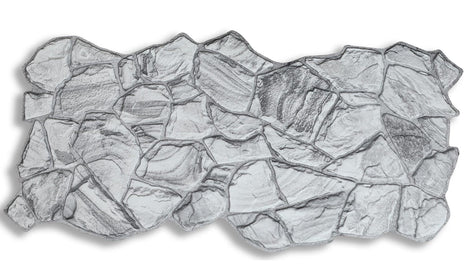 Zidne obloge 3D panel Rock Stone Gray - 980x480mm - TP27349