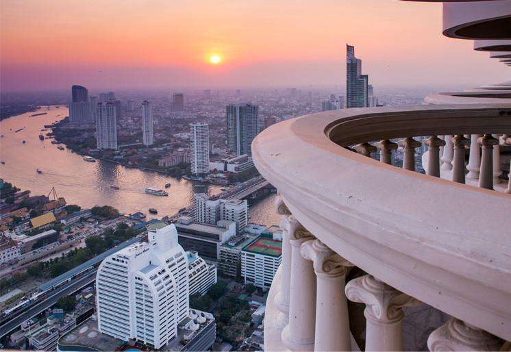 Zidne tapete Bangkok skyline SW412
