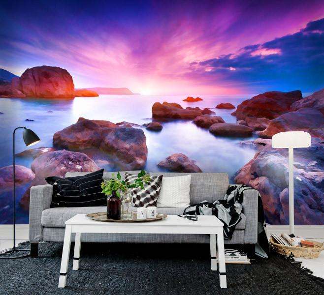 Zidne tapete Colorful summer seascape SW50