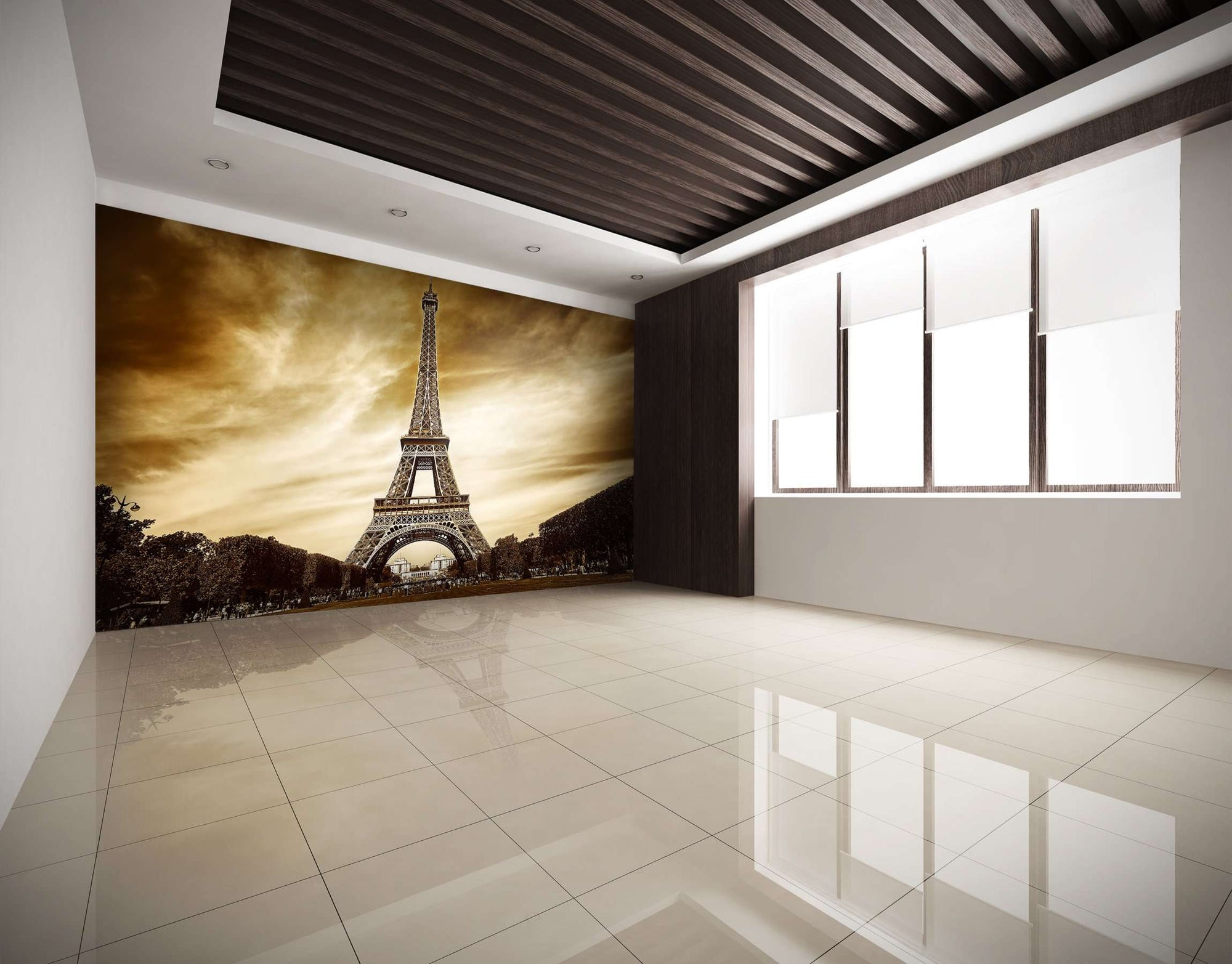 Zidne tapete Eiffel tower in Paris SW130
