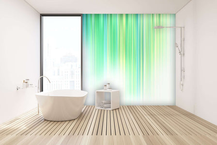 Zidne tapete Fading green stripes SW295