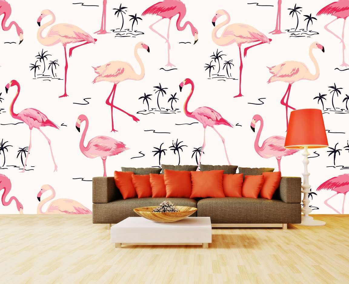Zidne tapete  Flamingos  SW552