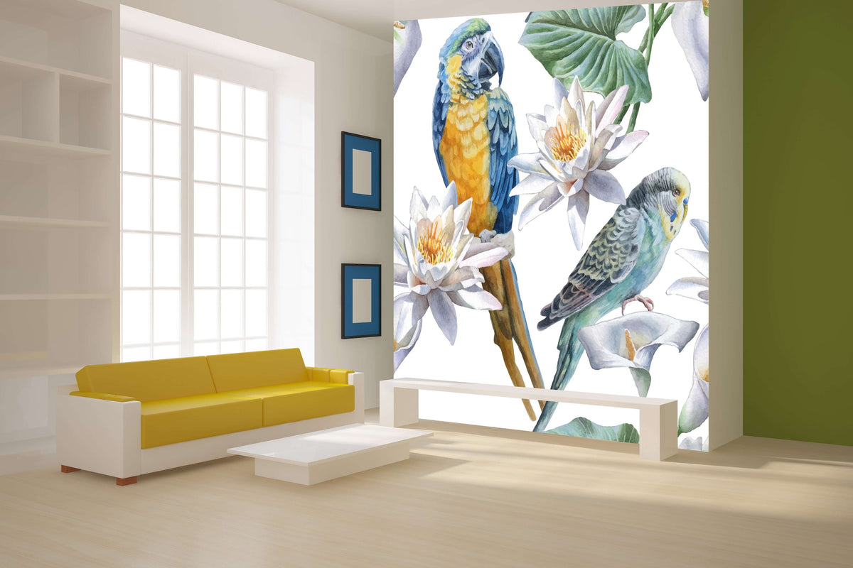 Zidne tapete  Flower Birds  SW554