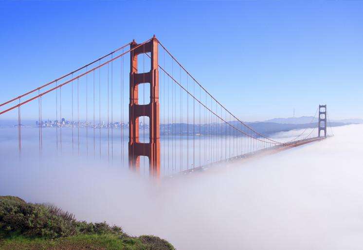 Zidne tapete Golden Gate Bridge SW011