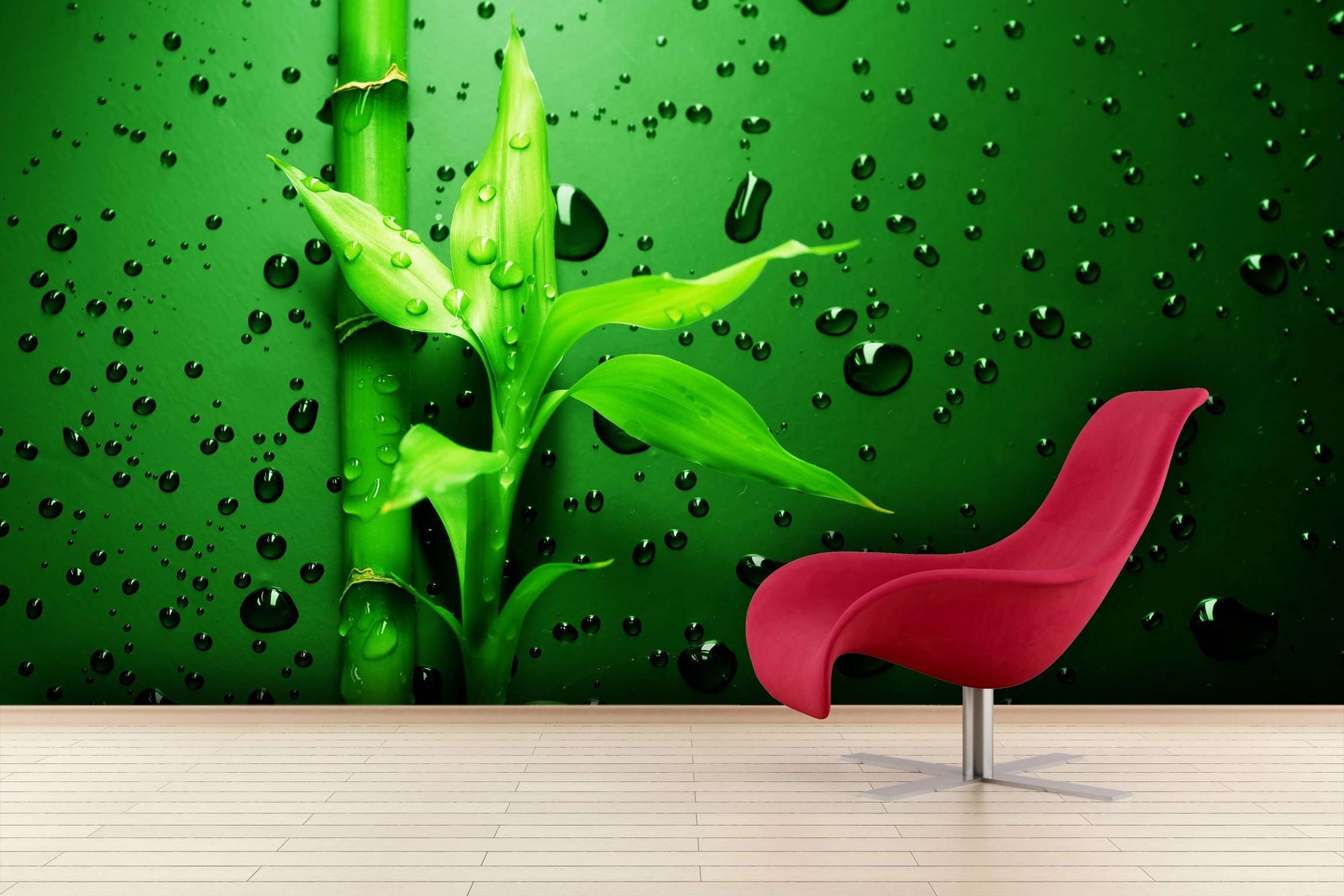 AKCIJA Zidne tapete Green Bamboo SW083 180x280cm