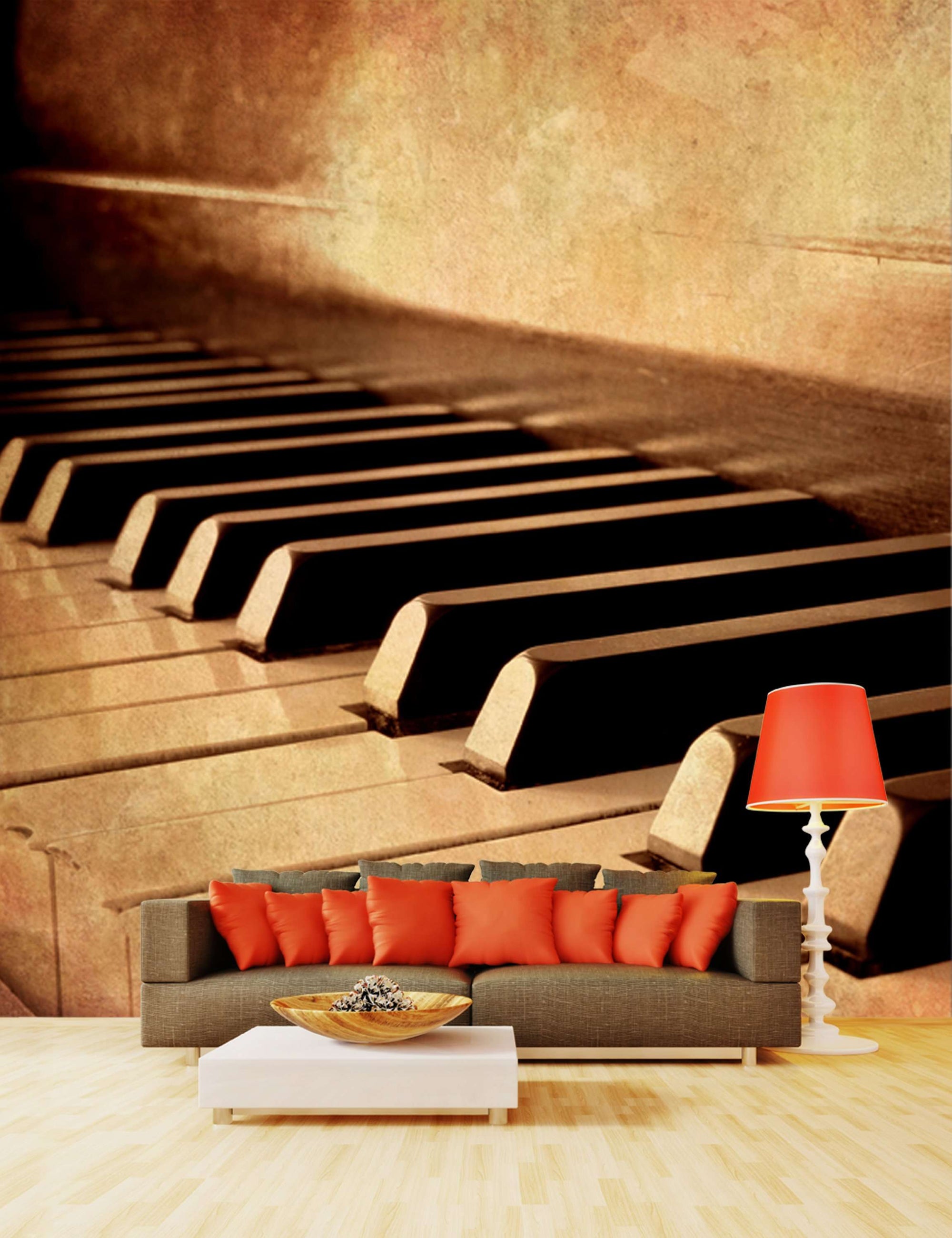 Zidne tapete Piano Keys SW168