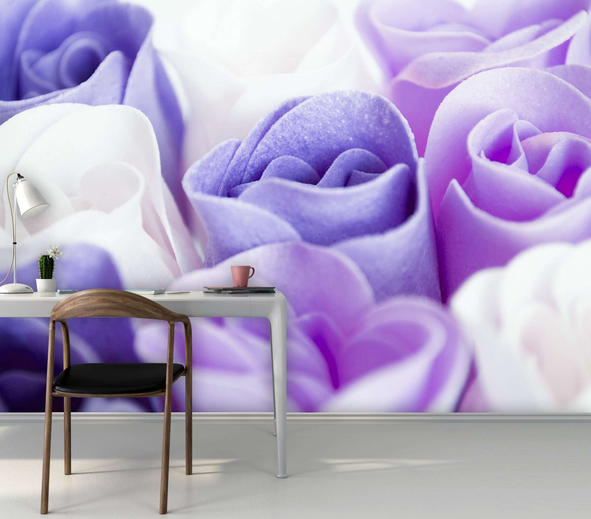 Zidne tapete Purple roses SW061