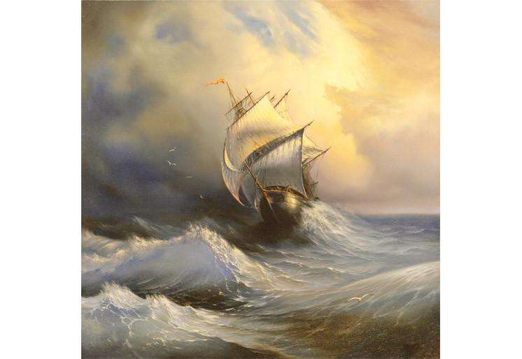 Zidne tapete Stormy sea SW188
