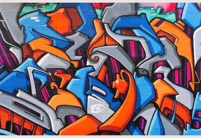 Zidne tapete Street art on wall SW154
