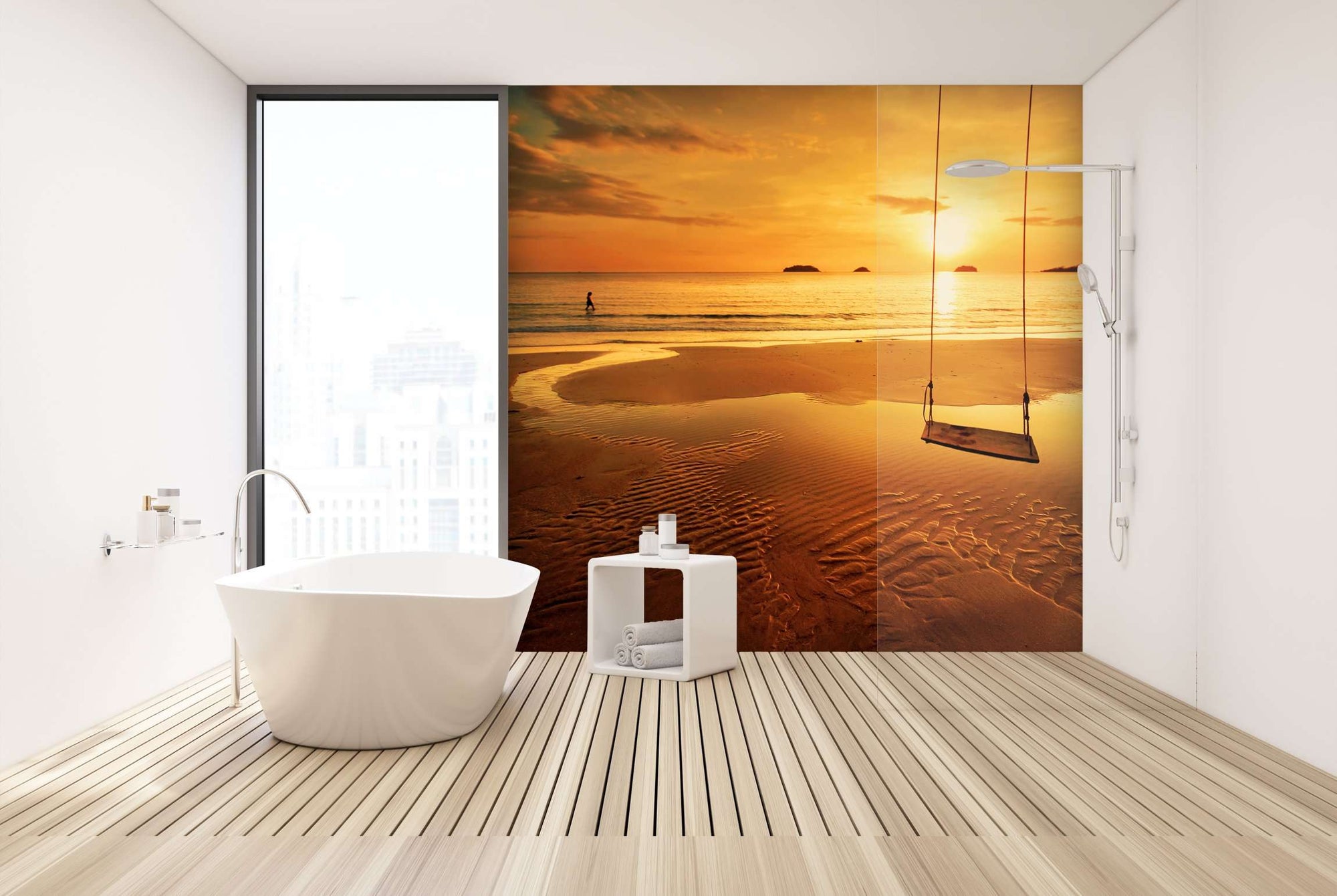 Zidne tapete Tropical colorful sunset SW296