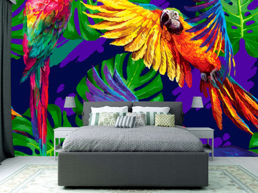 Zidne tapete  Tropical Parrots  SW555