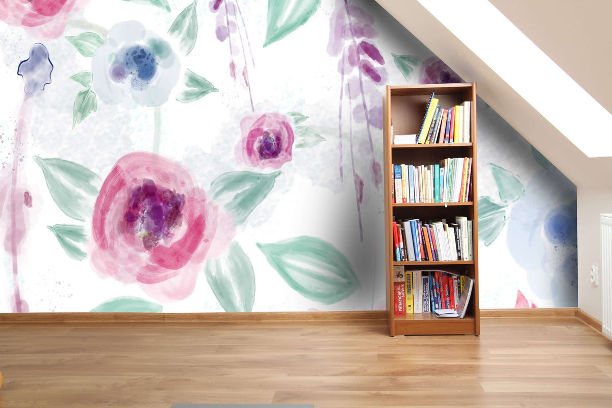 Zidne tapete Water Flowers  SW572