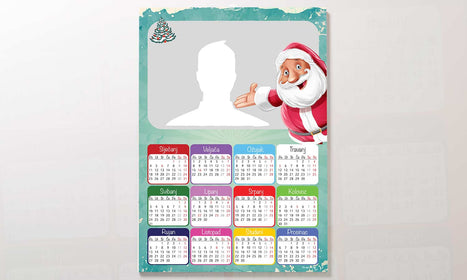 Kalendar Djedica 2023g., zidni, personalizirani s vašom slikom A2 format - KAL029