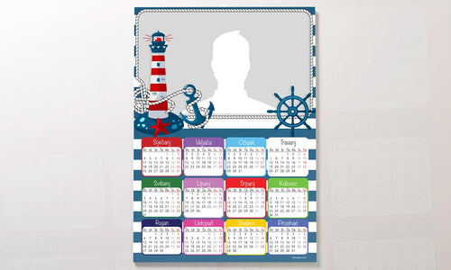 Kalendar Svjetionik 2023g., zidni, personalizirani s vašom slikom A2 format - KAL011